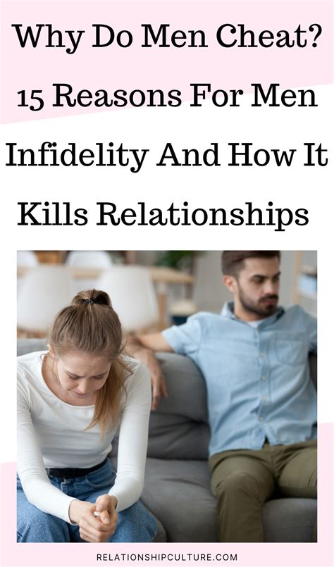 15 Reasons Why Men Cheat And Kill Relationships Relationship Culture