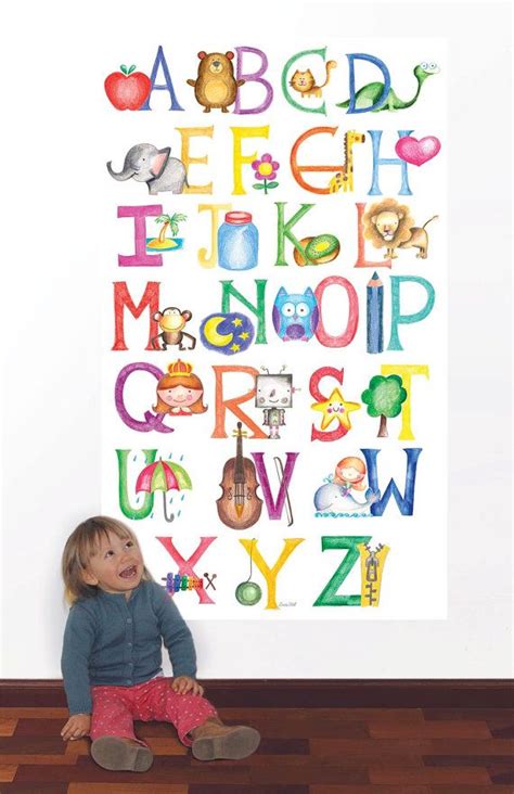 Alphabet Wall Decals For Kids Rooms Kids Room Decor Pirate Alphabet