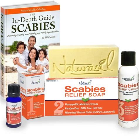 The Natural Scabies Treatment Relief Cream 120 Ml Naturasil