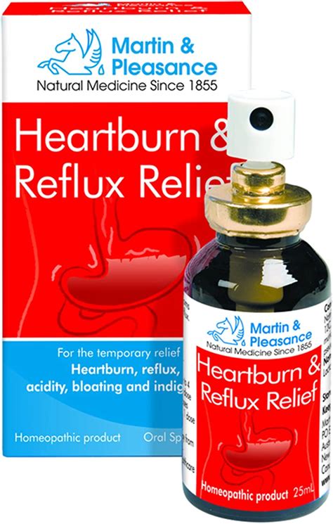 Homeopathic Remedy 25ml Spray Heartburn And Reflux Support Amazon