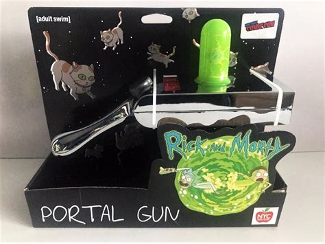 Official Rick And Morty Portal Gun Toy From Adult Swim Pretend Play