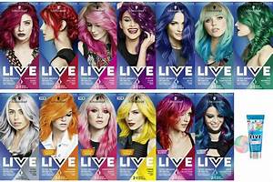 Schwarzkopf Live Intense Colour Permanent Semi Permanent Hair Dye All