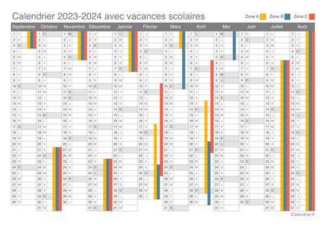 Vacances Scolaires 2023 2024 Dates Et Calendrier Icalendrier