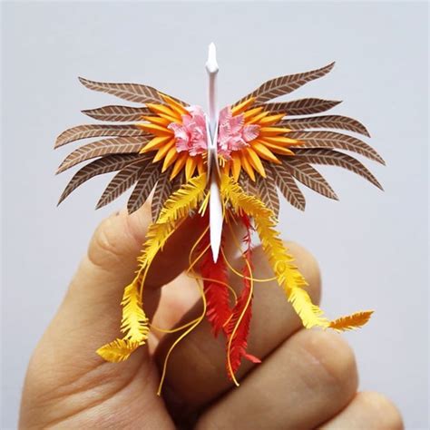 Paper Artist Creates 1000 Elaborate Origami Cranes And Counting Origami
