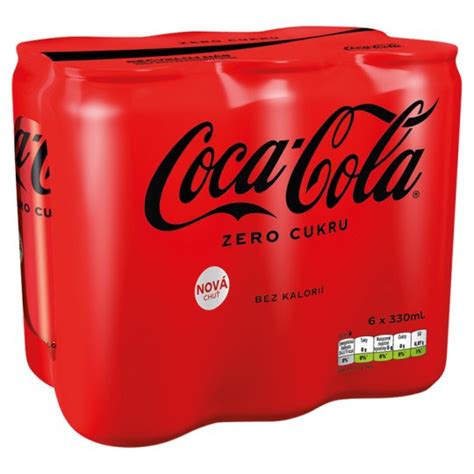 Coca Cola Zero 6 X 330 Ml Tesco Groceries