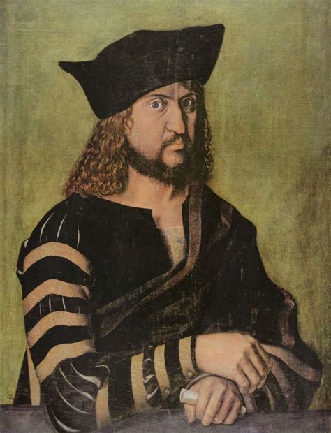 Portrait Of Frederick Iii Of Saxony Albrecht Dürer Artwork On Useum