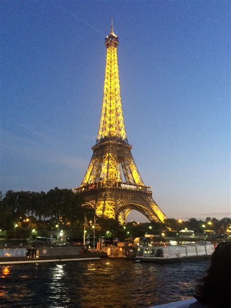 Eiffel At Dusk La Tour Eiffel Eiffel Tower Paris