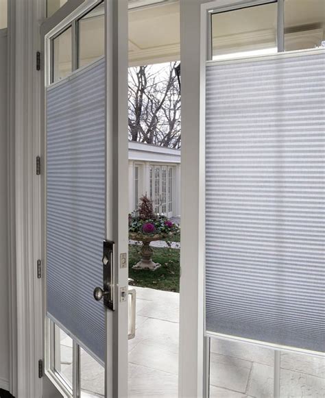 Whether you choose to add a simple white cotton curtain or dress french doors with a curtain and valance combination, are alternatives for each home and. What is The Best Window Treatment for French Doors? - The Finishing Touch