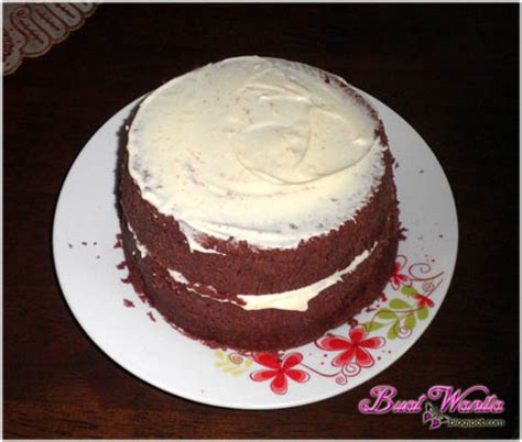 Lasttt taburkan coklat rice (yg. Resepi Kek Red Velvet Topping Cream Cheese - Buat Wanita