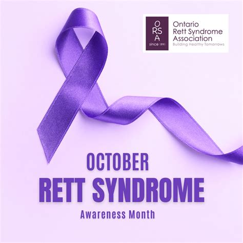 Awareness Graphics Ontario Rett Syndrome Association Orsa