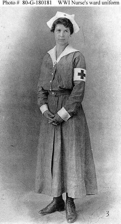Photo 80 G 180181 Picture Data Vintage Nurse Red Cross American Red Cross