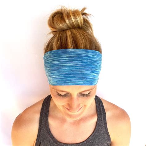 Yoga Headband Running Headband Workout Headband Fitness Etsy