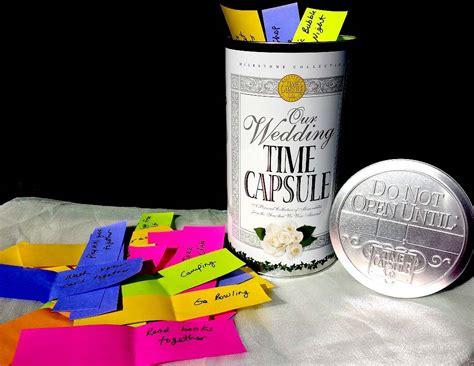 Wedding Time Capsule With Date Ideas Time Capsule Company