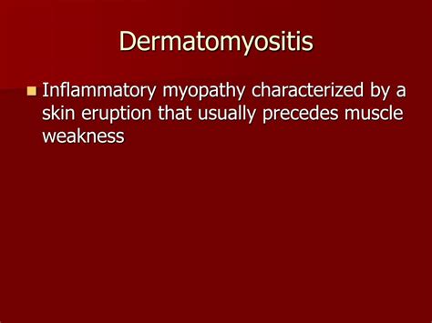 Ppt Dermatomyositis Complicated By Pneumomediastinum And Subcutaneous
