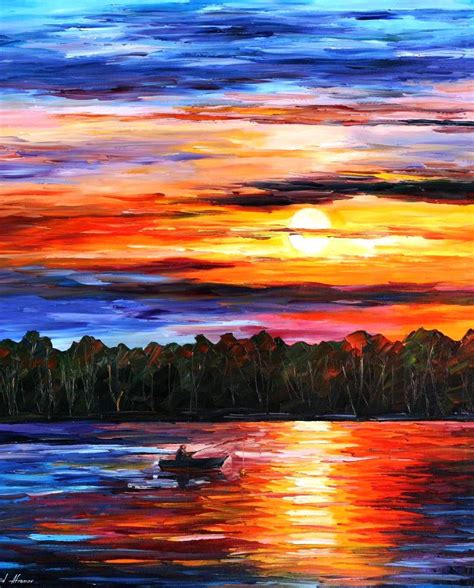 Check out our sunset painting selection for the very best in unique or custom, handmade pieces from our wall hangings shops. FISHING BY THE SUNSET
