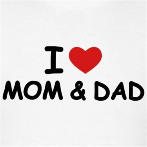 I Love My Mom And Dad Free Image Download