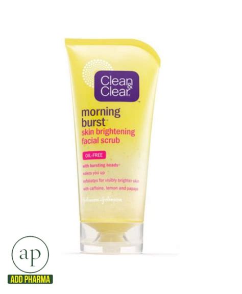 Clean And Clear Morning Burst Skin Brightening Facial Scrub 5 Oz