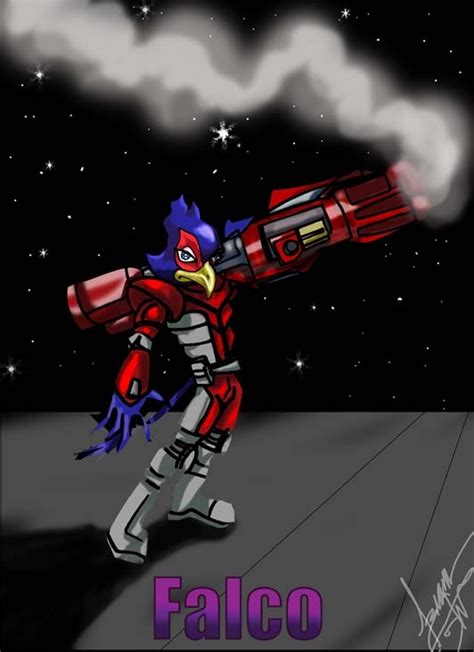 Falco Lombardi Of Star Fox In Geo Brawn Ivs Odds And Ends Comic Art