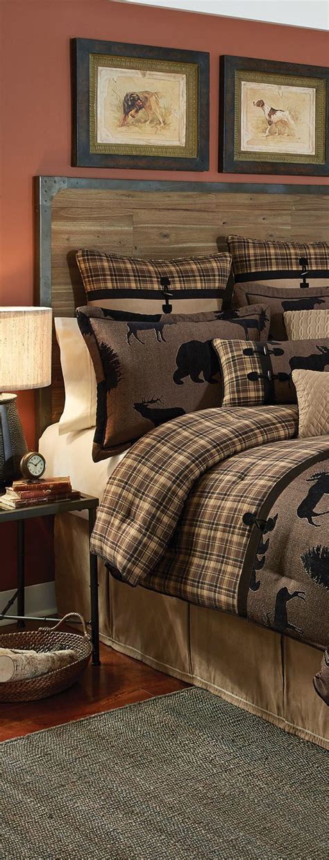 Lodge Style And Rustic Mountain Bedding Sets Bed And Bath Rustic