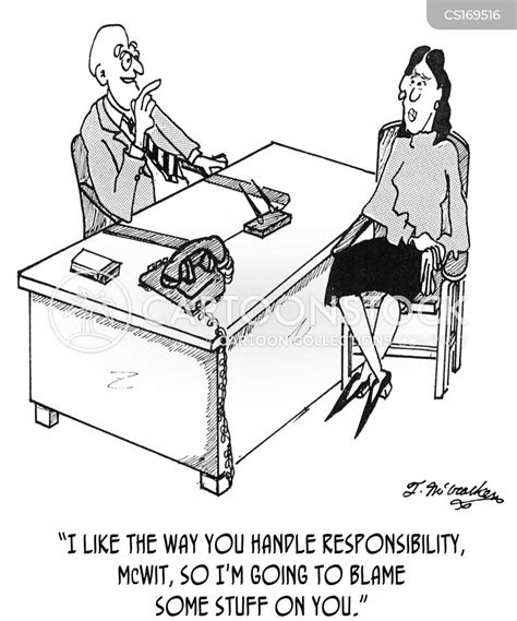 Responsibility Cartoons And Comics Funny Pictures From Cartoonstock