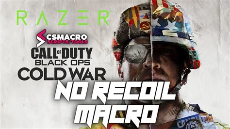 Razer Call Of Duty Black Ops Cold War No Recoil Macro