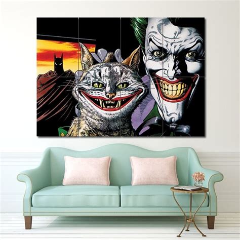 10 Best Collection Of Joker Wall Art Wall Art Ideas
