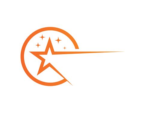 Star Logo Vector And Template Icon 584981 Vector Art At Vecteezy