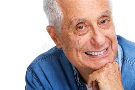 Senior Man Smile Stock Image Image Of Mature Retired