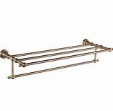 Pictures of Brushed Bronze Towel Rack