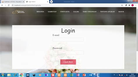 Download Source Code Aplikasi Undangan Online Nikah Berbasis Web Free