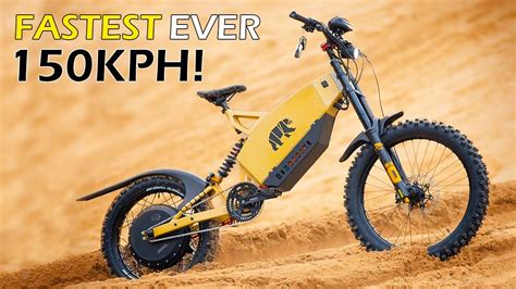 Top 5 Fastest Electric Bikes In The World Youtube