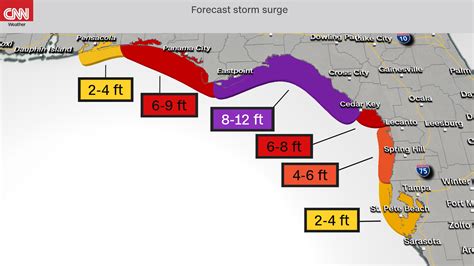 Noaa Storm Surge Map World Map