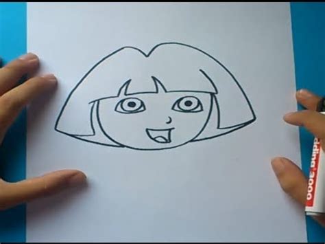 Como Dibujar A Dora La Exploradora Paso A Paso Dora La Exploradora How To Draw Dora La