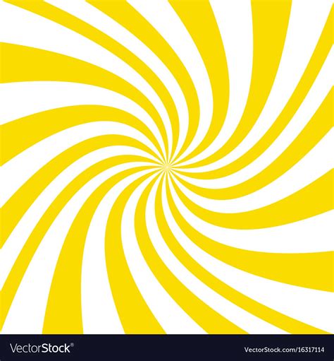 Abstract Swirl Background From Spiral Ray Stripes Vector Image
