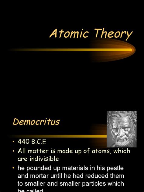 Atomictheory Timelineppt Atoms Atomic Nucleus