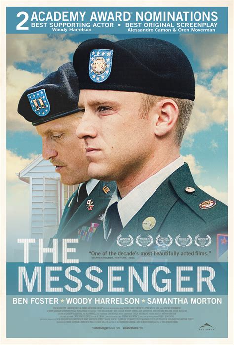 David blair, with the cast: Netflix Pick: 'The Messenger' - Ellensburg Film Festival