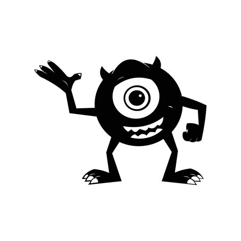 Mike Wazowski Svg Monsters Inc Svg Monsters University Svg Etsy The