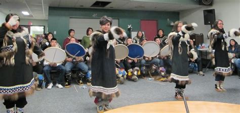 Inuvik Drum Dancing Top Of The World Girl