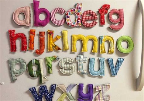 Molde De Letras Grande Patchwork Eva Pequenas 3d E Mais