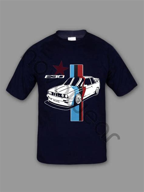 Choose from huge ranges of designs today! BMW e30 T-Shirt Blue-BMW e30 Accessories, BMW e30 Clothing