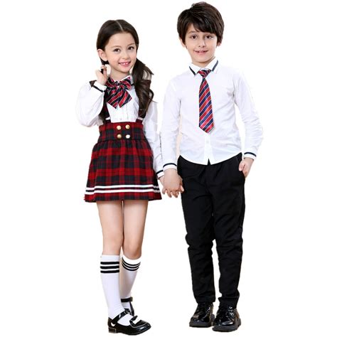 Japanes Student School Uniforms Set For Girls Boys Kindergartens