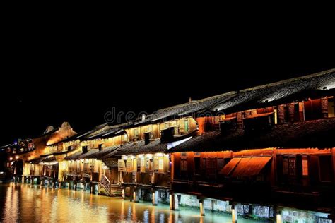 The Ancient Town Of Wuzhentongxiangzhejiangchina Stock Photo Image