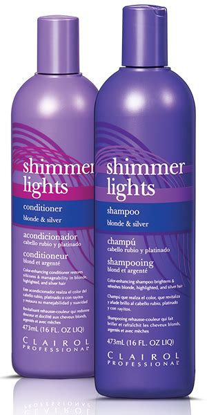 As my natural hair color is a mixture of scandi tones—gray with blonde, or what i call gronde—i alternate between purple shampoo and regular shampoo, and one of the best purple ones i've found is. Clairol Pro Shimmer Lights daily shampoo for pretty gray ...