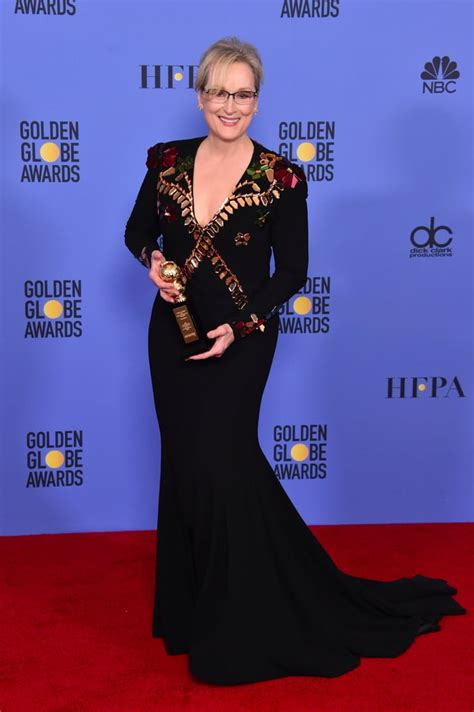 Meryl Streep Red Carpet Style Popsugar Fashion