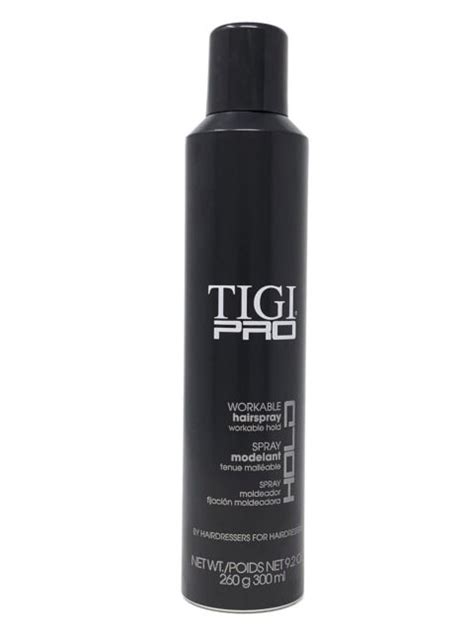 Tigi Pro Workable Hold Hairspray Oz Ebay