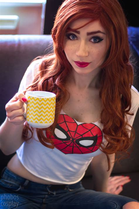 Mary Jane Watson From Spider Man Cosplay