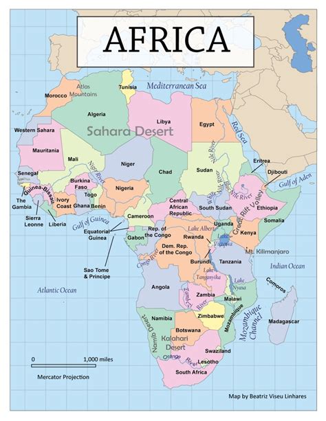 Countries in Africa & Facts