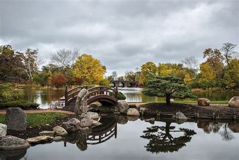 The osaka japanese garden is situated on an island in one of jackson park's lagoons. Osaka Garden, Chicago, IL | Japanese garden, Japanese ...