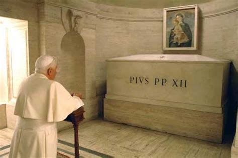 The Tomb Of Pius Xii Vatican Grottoes