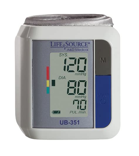 Lifesource Ub 351 Automatic Wrist Blood Pressure Monitor